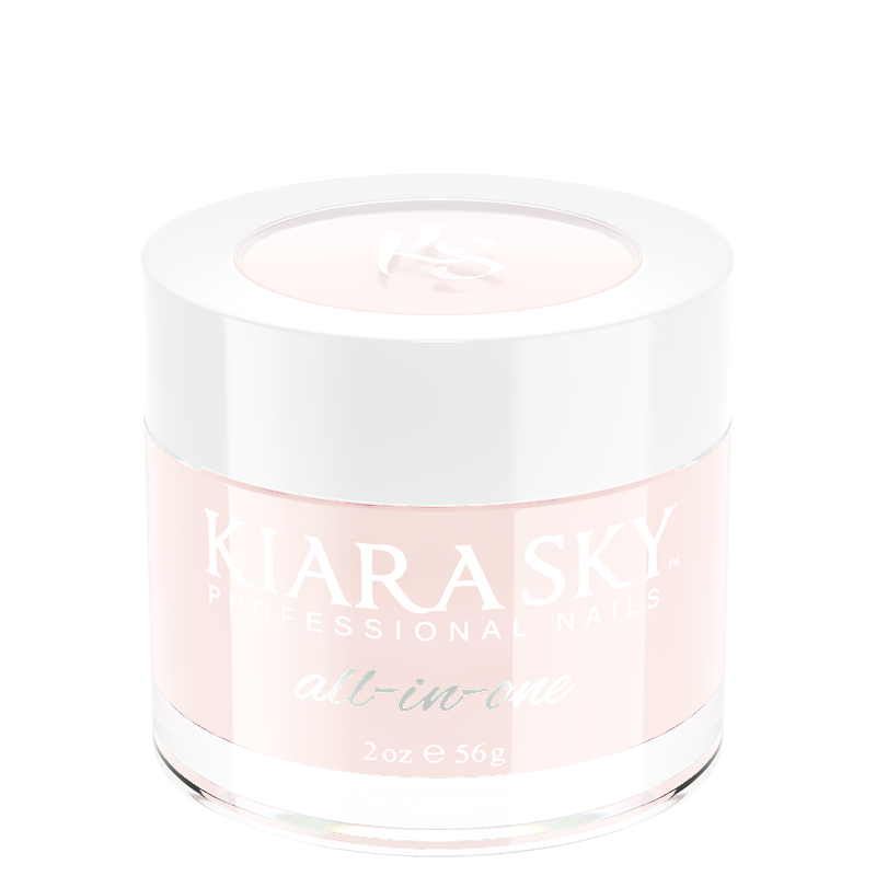 Cream Puff cover acrylic powder in a jar